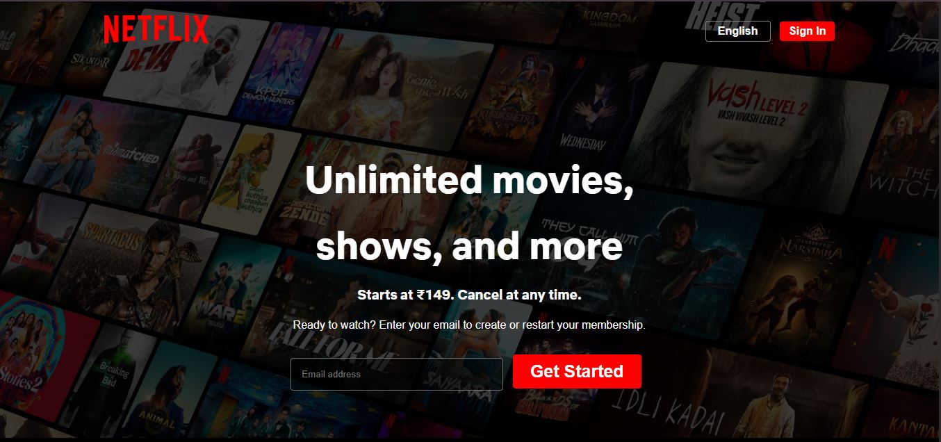 Netflix UI Project